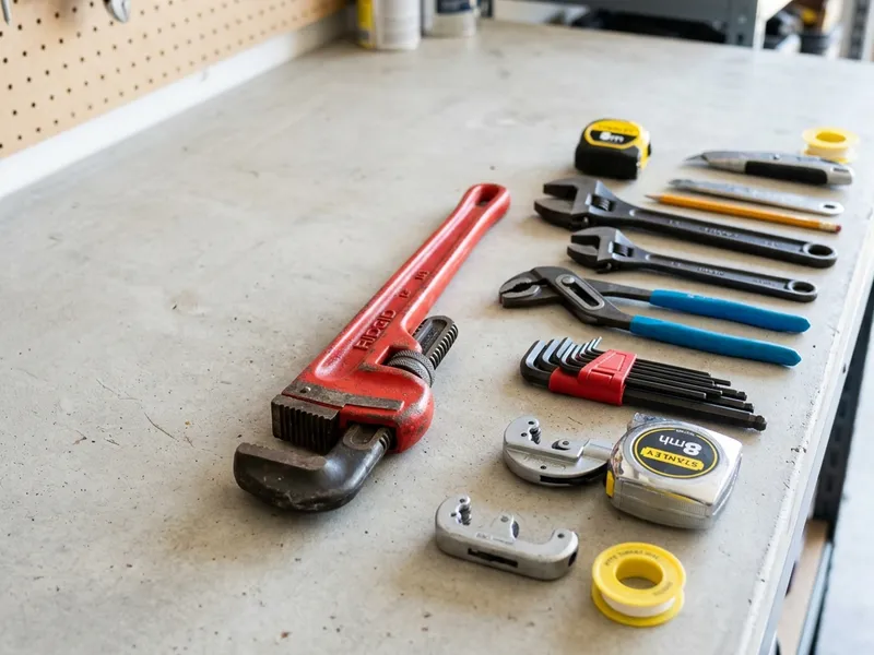 Professional plumbers in South Sarasota, FL equipped with top-tier tools for residential and commercial plumbing services.